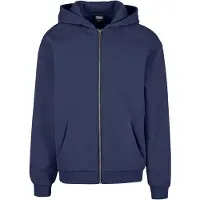 Urban Classics Tb7284 Full Zip Sweatshirt Bleu 5XL Homme
