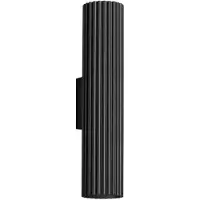 Sollux Applique KARBON 30 noir 2xGU10 10W aluminium 30x8.5x6.5cm