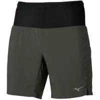 Mizuno Multi Pocket 2in1 Shorts Vert M Homme