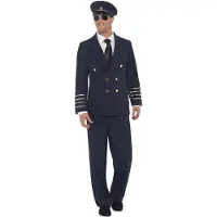 Generique Déguisement pilote de ligne homme Large