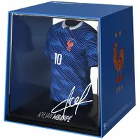 Fancollex Championnat du monde de football, France, figurine miniature en forme de t-shirt avec Kylian Mbappé