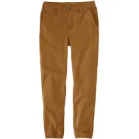 Carhartt Hommes, Pantalon, Rugged Flex Canvas Jogger Braune Hose, Marron, (31)
