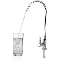 Sonstiges Robinet d'osmose inverse, raccordement 1/4", pivotant, en acier inoxydable, filtre à eau potable, robinet de cuisine