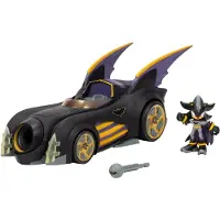 Sonic Sega Sonic X Batmobile DC & Shadow - Figurine de 6 cm - Noir - Noir - Taille unique