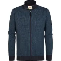 Petrol Industries Vestes en maille marine / bleu-gris
