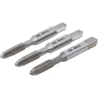 Bgs Jeu de tarauds pré-taraud et filière HSS-G M5 x 0,8 mm 3 pièces