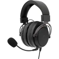 White Shark Casque de jeu GORILLA noir/gris