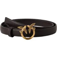 Pinko Ceinture 'LOVE BERRY' brun foncé