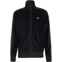 Adidas Firebird Homme - Vestes Zippees, Noir - Taille L - Jersey de coton