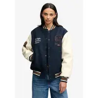 Superdry Veste mi-saison crème / marine / chocolat