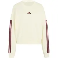 Adidas Sweat de sport 'Essentials' beige clair / lie de vin