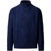Hackett London Pull-over bleu marine