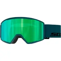 SCOTT Trace Pro Ski Goggles Green Chrome/CAT2
