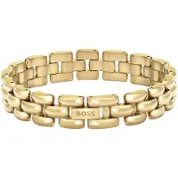 BOSS Bracelet poli avec logo gravé