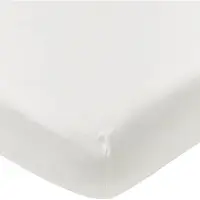 Meyco Drap-housse tissé 70x150 blanc (150 x 70 cm)