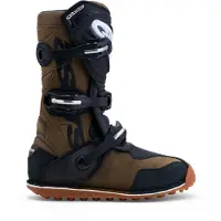 Alpinestars Tech T, bottes ,Marron Foncé/Noir/Marron Clair ,10 US