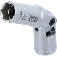 Bgs Insert d'articulation de bougie de préchauffage Entraînement hexagonal Carré intérieur 10 mm (3/8") SW 12 mm - 2983
