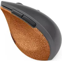 Lenovo Go Wireless Vertical (Sans fil), Souris, Marron, Gris