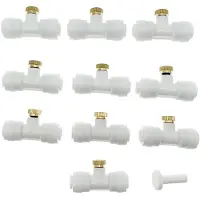OEM Buses de brume, installation facile, performance économe en eau, lot de 10 pièces, diamètre 0,3 mm, couleur blanche
