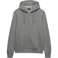 Superdry Homme Sweat à Capuche Zippé Essential SD Co Logo Dark Grey Taille: S