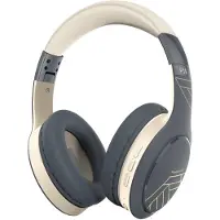 PowerLocus Écouteurs sans fil avec microphone - P19, gris/blanc