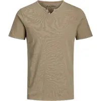 Jack & Jones T-Shirt 'JJESplit' beige