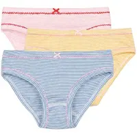 Petit Bateau Culottes & slips CULOTTES X 3 filles - Multicolore - 6 ans