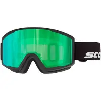 SCOTT Trace Pro Compact Ski Goggles Green Chrome/CAT2
