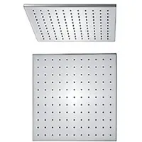 BEITZ & Walz Aqvadesign Kopfbrause 300 mm / eckig / chrom