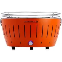 LotusGrill Holzkohlegrill Mandarinenorange XL