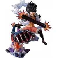 Tamashii Nations Figurine en PVC One Piece Figuarts ZERO Extra Battle : Monkey D. Luffy Gear 4 Snake Man King Cobra, 21 cm