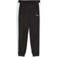Puma Pantalon de sport 'ESS T7' noir / blanc