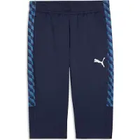 Puma Hommes, Bas de sport, teamLIGA26 Training 3/4 Pants (XXL), Bleu, Blanc