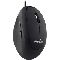 Perixx PERIMICE-519, Petite souris ergonomique, câble USB, noir