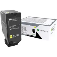 Lexmark 71C0H40 Cartouche de toner 1 pièce(s) Original Jaune