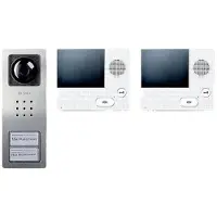 Siedle SET CVB 850-2 E/W Système d'accès vidéo 8,89 cm (3.5" ) Acier inoxydable