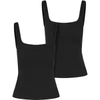 Urban Classics Tb7513a Sleeveless Top 2 Units Noir XL Femme