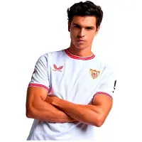 Castore Sevilla Fc 24/25 Replica Home Short Sleeve T-shirt Blanc M Homme