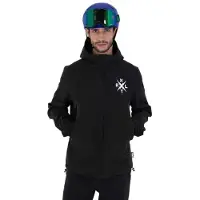 Hurley Veste softshell X Series, noire, taille L, pour homme, couleur noire, taille L