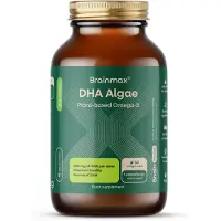 BrainMax DHA, algues, 60 capsules molles végétales