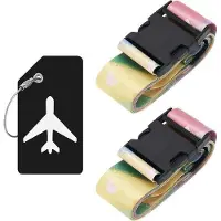 Benza Ibenzoa : Valise de voyage robuste, extensible, avec une poignée télescopique réglable, des roulettes silencieuses et des étiquettes d'identification