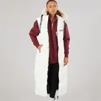 L'amore Couture Gilet long Maddy femmes - Ecru