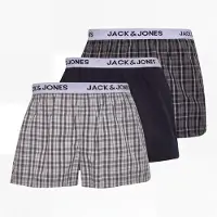 Jack & Jones Lot de trois boxers tissés Jaclaroi hommes - Poppy Seed