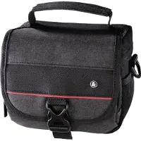 Hama Valletta 100 (Sac à bandoulière pour appareil photo, 1 l), Housse pour appareil photo, Noir