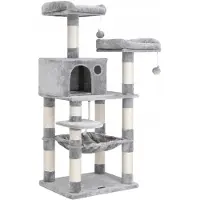 Feandrea Tour à griffer et arbre à chat pour chats - 160 cm