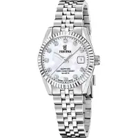 Festina Montre à affichage analogique argent