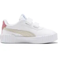 Puma Baskets basses enfant Carina 3.0 Winter Safari V Inf filles - Blanc - 27