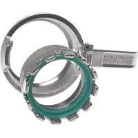 Tameson Accouplement de camion-citerne (TW) en acier inoxydable DN 100 Type MK 4''