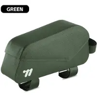 StarTech.com Sacoche de cadre pour vélo - Sacoche de tube supérieur - Couvercle magnétique - Coque rigide - Étanche - 1 litre - Adaptée aux VTT et aux vélos de route - Vert