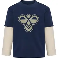 Hummel T-Shirt gentiane / gris clair